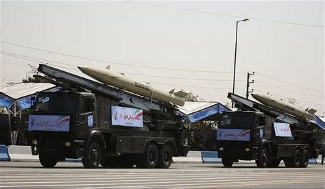 Fateh-110 Fateh Fatah A-110 short range ground-to-air ballistic missile ...