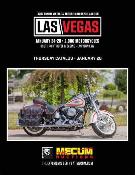 Thursday Digital Catalog // Mecum Las Vegas Motorcycles 2023