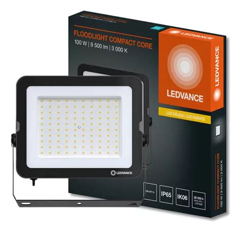 Refletor Floodlight Compact 100w 100 Ip65 Bivolt Ledvance Carcaça