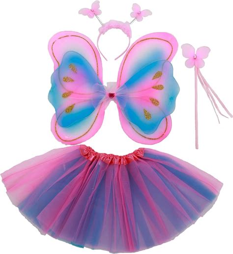 Tante Tina Costume Da Farfalla Per Bambina Vestito Farfalla Da Bimba