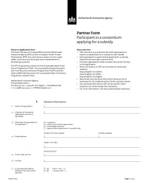 Fillable Online English Rvo Participant In A Consortium Fax Email Print