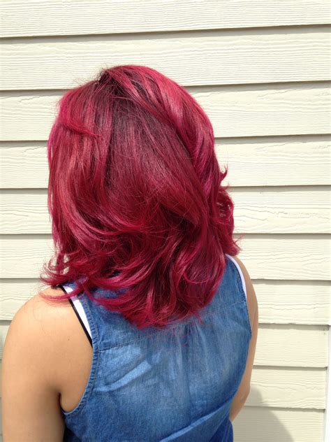 Hot Pink Elumen Goldwell Different Hairstyles Cute Hairstyles Goldwell Natural Blondes