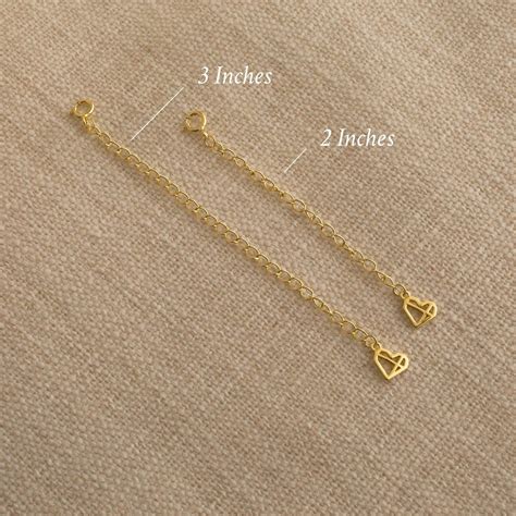 2 or 3 Inch Chain Extender | Caitlyn Minimalist
