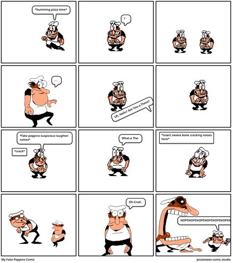 My Fake Peppino Comic Comic Studio