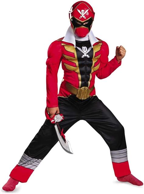 Amazon Disguise Saban Super MegaForce Power Rangers Red Ranger