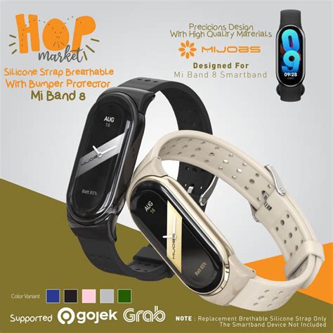 Jual Mijobs Br Silicone Strap For Xiaomi Mi Band Tali Jam Miband