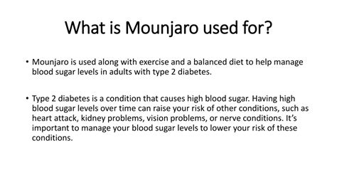 PPT Mounjaro Side Effects What You Should Know PowerPoint