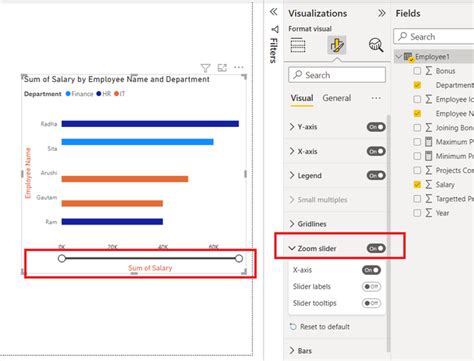 Power Bi Format Clustered Bar Chart Geeksforgeeks