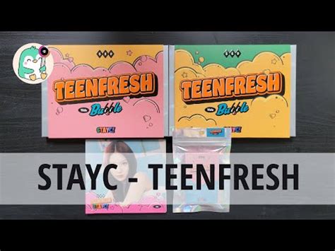 Unboxing Stayc Teenfresh Bubble Arcade Digipack Platform