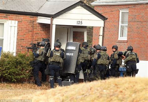 Ferguson House Swarmed By Swat Team Who Pinpoint Attic In Search For