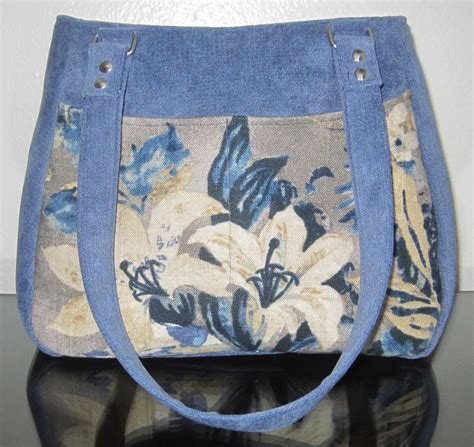 Pin By Marlys Stobbe On Purse Denim Bag Patterns Quilters Bag Sew