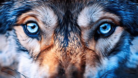 blue wolf eyes