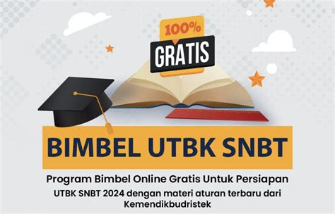 Bimbel UTBK Gratis 2024 UTBK SNBT