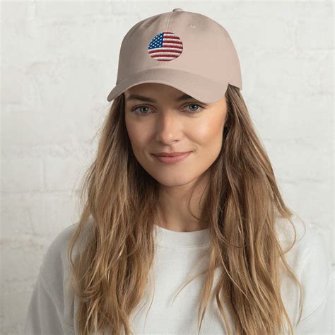 Us Flag Dad Hat Baseball Cap Duck Billed Cap Bucket Hat Head Cover