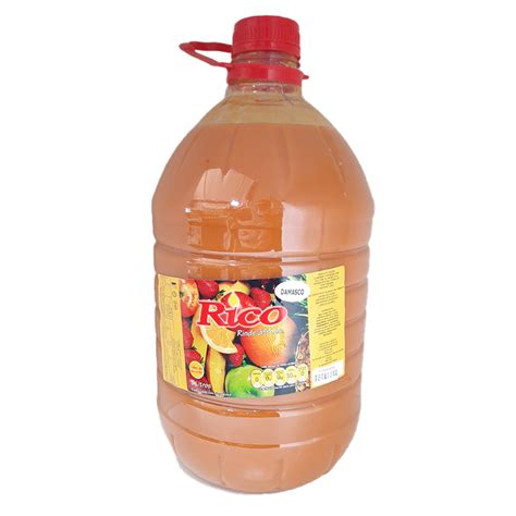 Concentrado Fruta Damasco Rico 5 Lt Comercial Dávila