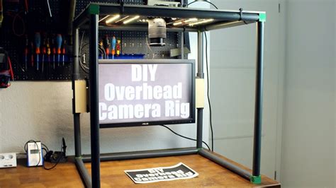 Make Your Own Overhead Camera Rig With Led Illumination Youtube