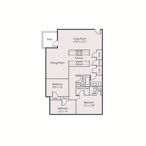 Floor Plans of The Gates at Summerville in Summerville, SC