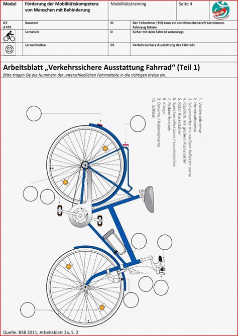 Arbeitsbl Tter Grundschule Fahrrad Ideen Sie Kennen M Ssen