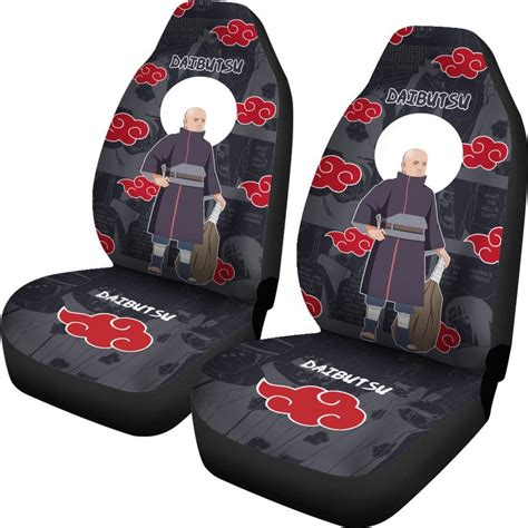 Daibutsu Naruto Akatsuki Members Car Seat Covers Like Anime In 2022