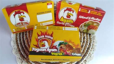 Box Ayam Geprek Isi 30 Pcs Dus Ayam Geprek Universal Murah Dus