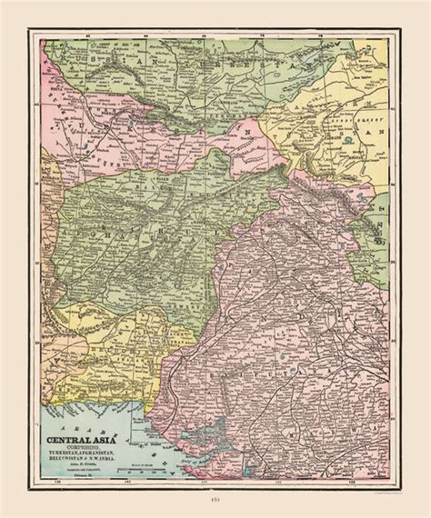 Historical International Maps - Turkestan – Maps of the Past