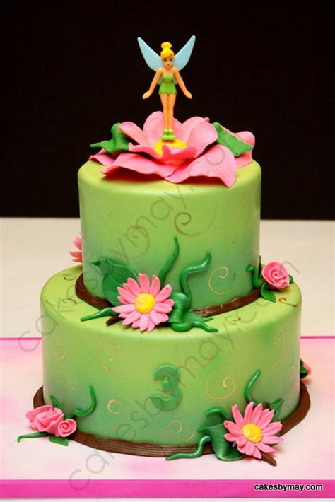 Simple Tinkerbell Cake