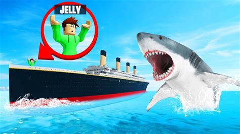 MEGALODON SHARK Vs CRUISE SHIP Roblox Sharkbite YouTube