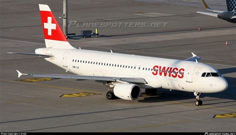 HB IJI Swiss Airbus A320 214 Photo By ErezS ID 964509 Planespotters Net