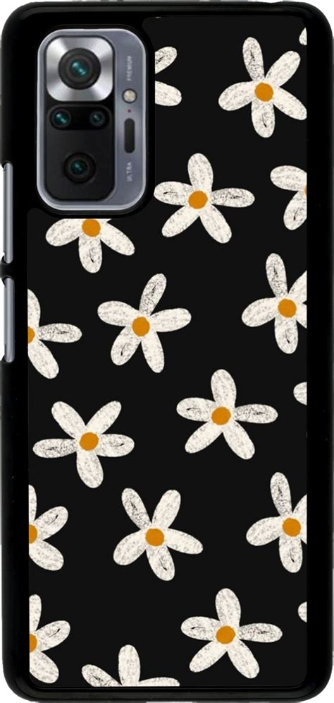 Xiaomi Redmi Note Pro Case H Lle Easter White On Black Flower