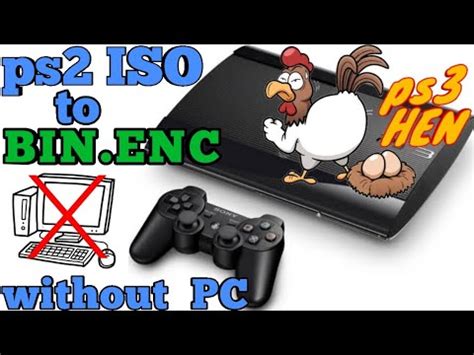 Ps Iso To Bin Enc Without Pc Play Ps Games In Ps Hen Youtube