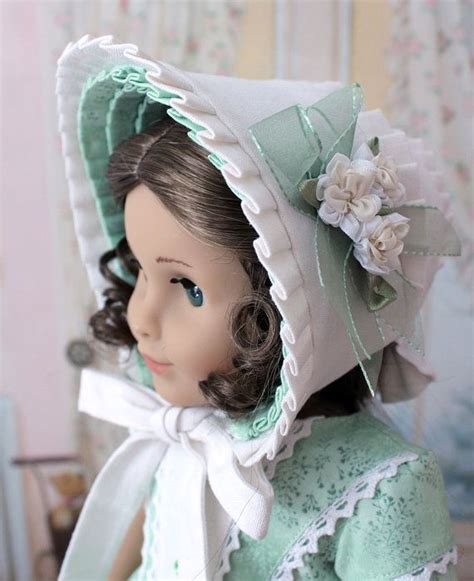 1850s Dress And Bonnet For Marie Grace Or Cecile Etsy American Girl