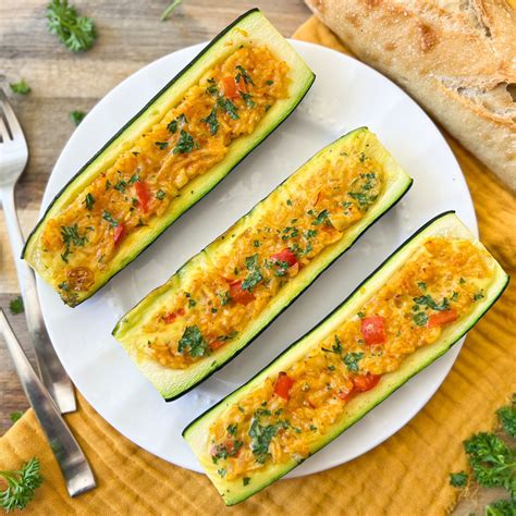 Stuffed Zucchini With Rice Irresistibly Delicious And Easy To Make