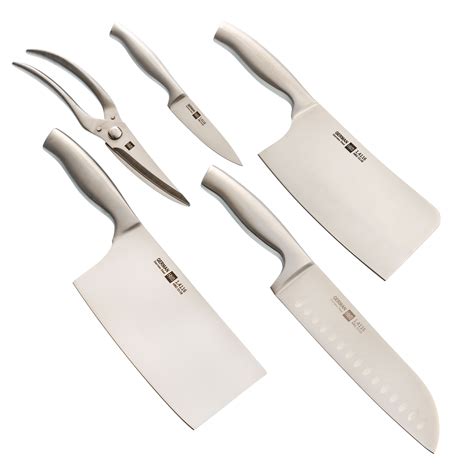 Набор кухонных ножей на подставке HuoHou 6-Piece Stainless Steel ...