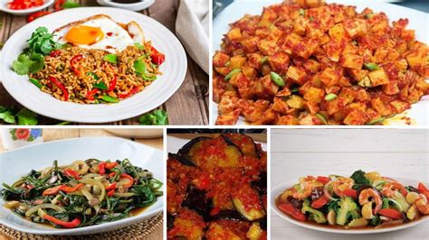 Kolase masakan rumahan