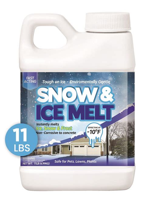 Buy Snow And Ice Melt Granules Fast Acting Magnesium Chloride Ice