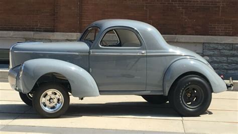 1941 Willys Coupe Gasser Americar Hot Rod Original All Steel Classic