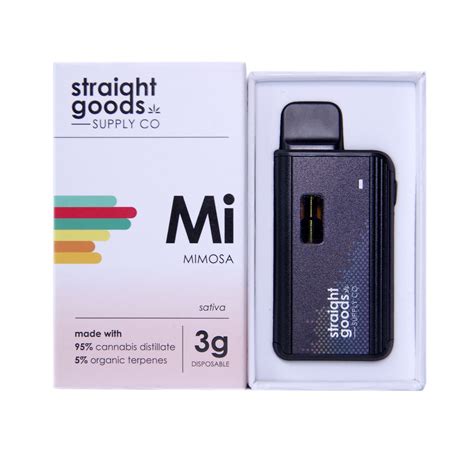 Straight Goods Supply Co Disposable Pen 3g Mimosa Buy Weed