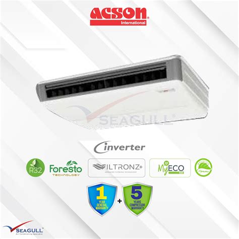 Acson Ceiling Exposed Inverter A3CMY28A Series R32 2 8HP Aircon