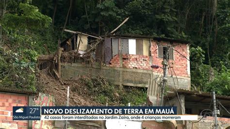 Deslizamentos De Terra Fazem Defesa Civil Interditar 40 Casas Em Mauá