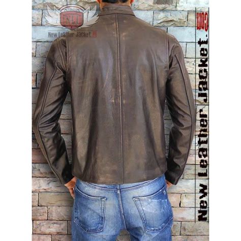 Contraband Mark Wahlberg Brown Leather Jacket