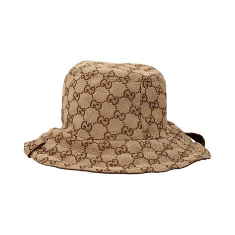 Gucci Reversible Bucket Hat Beige Luxity