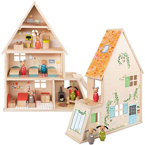 Wooden Dolls House | janecarrolldesign