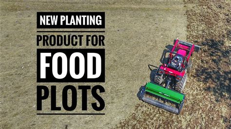 Planting Summer Soybean Food Plots 3 In 1 Planter YouTube