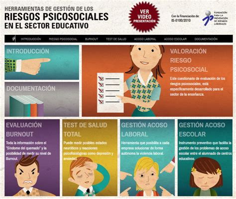 Riesgos Psicosociales En El Sector Educativo Herramientas De Gestion