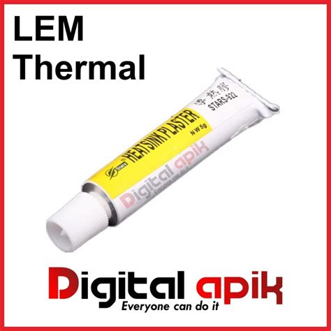 Jual Lem Thermal Plaster Gluelem Heatsink Stars 922 Pasta Paste