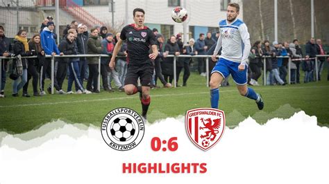 Highlights Fsv Kritzmow Greifswalder Fc Landespokal Achtelfinale