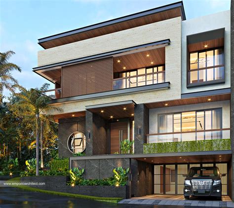 Desain Rumah Style Modern Tropis