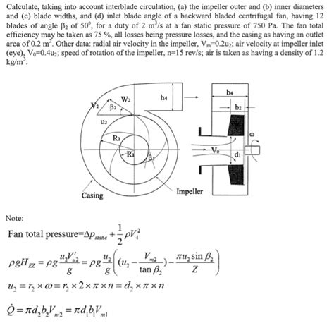 Calculate Taking Into Account Interblade