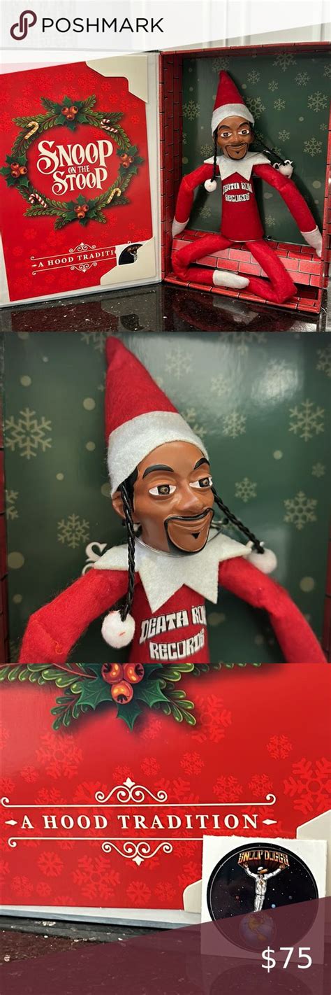 Snoop on the Stoop Elf on a shelf Christmas Snoop Dogg | Dogg, Snoop ...