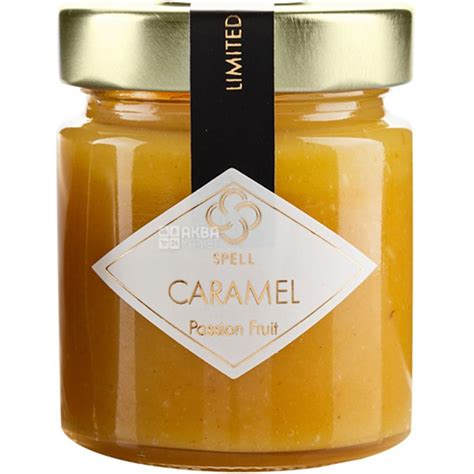 Spell, Caramel, 220г, Карамель з маракуйєю, скло - купити Згущене ...